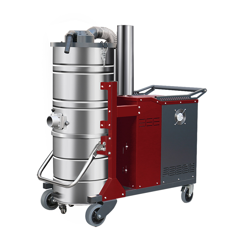 西宁坦洁380V 双桶手动反吹工业吸尘器X8系列